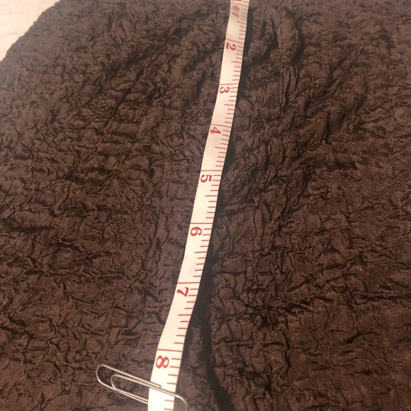 Crinkled Material Soft Legging Embroidery Elastic Waistline Stretchable Cool - Picture 9 of 11